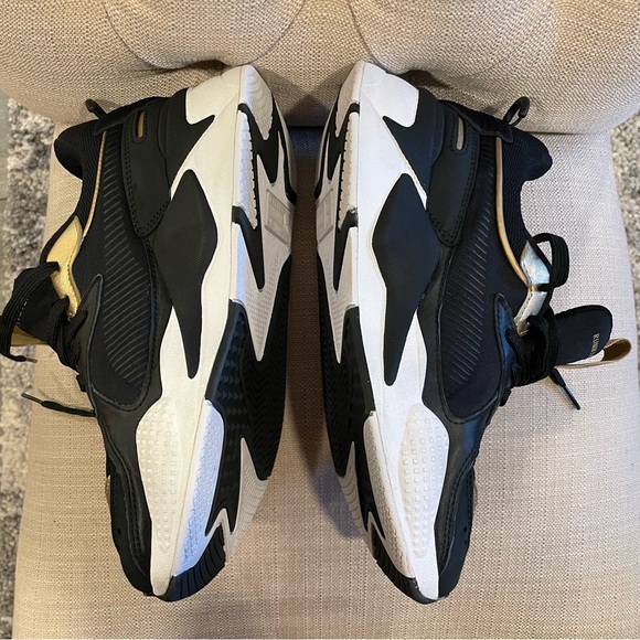Puma Mens RS-X Black and Gold Size 7 - Picture 7 of 8